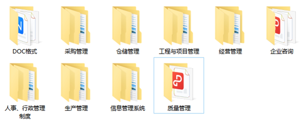 企业管理制度范本大全