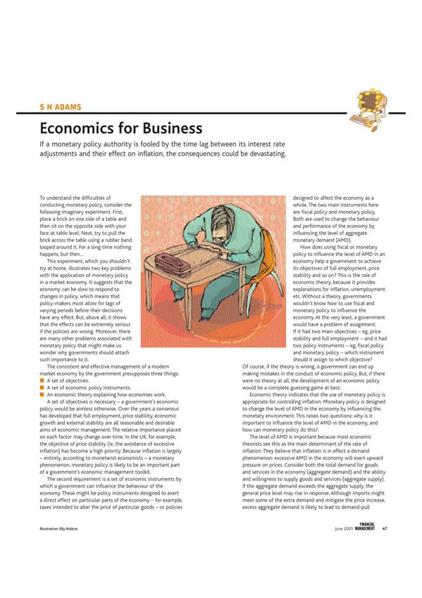 economics for business 商业经济学