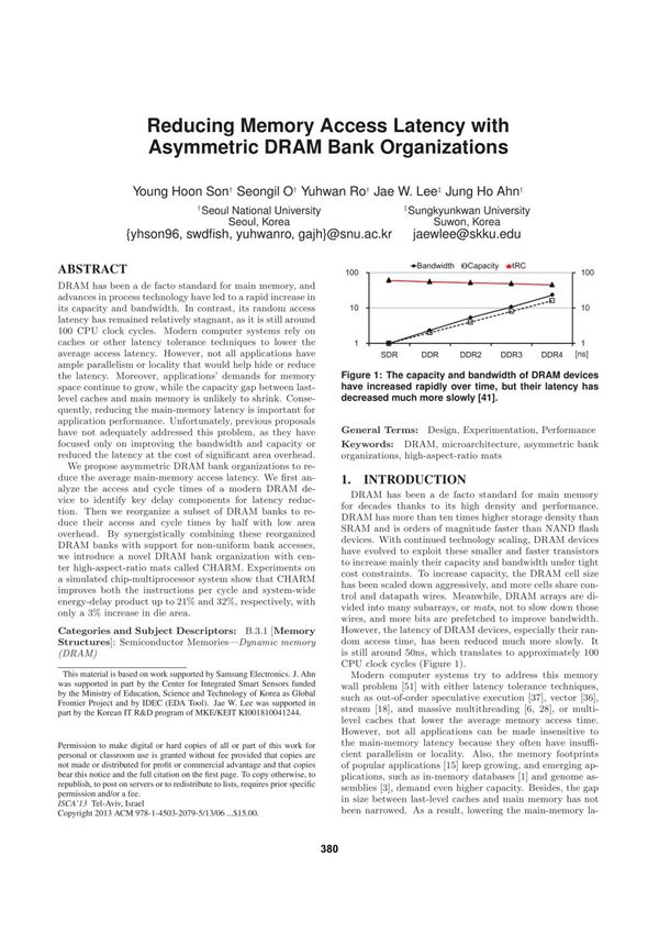 计算机组成原理英文版课件 11-isca13 charm