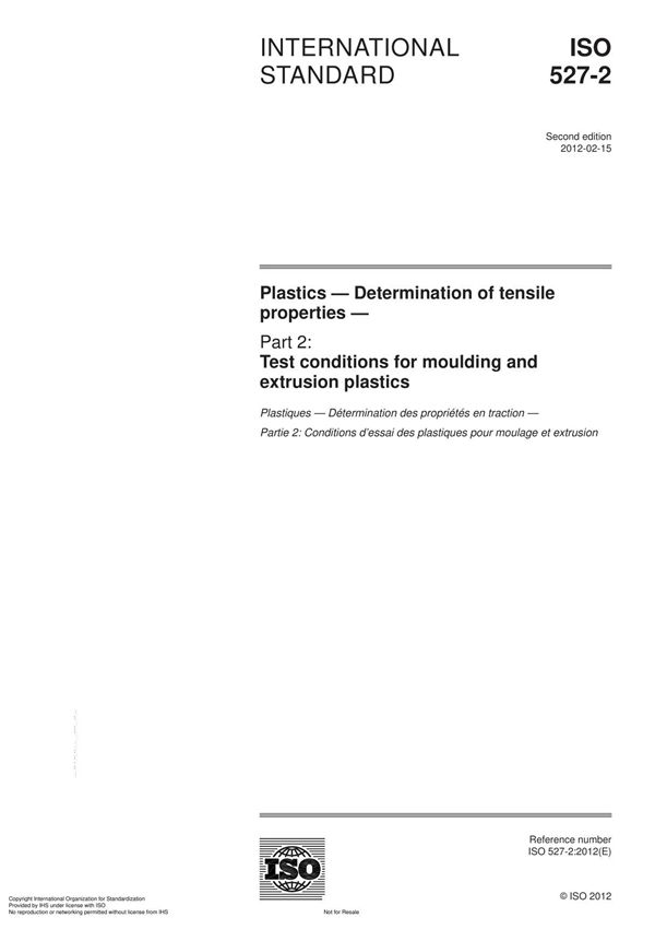ISO 527-2-2012
