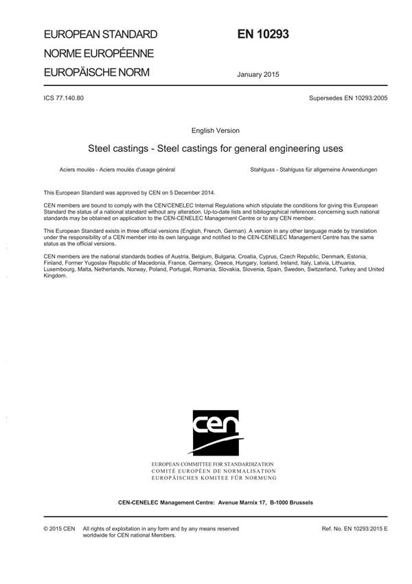 EN 10293-2015
