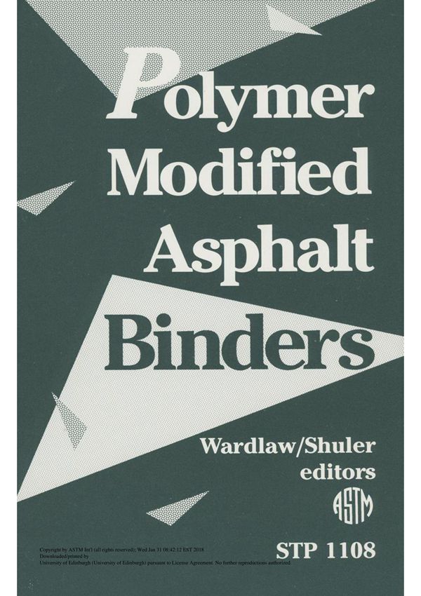 POLYMER MODIFIED ASPHALT BINDERS(ASTM STP1108)