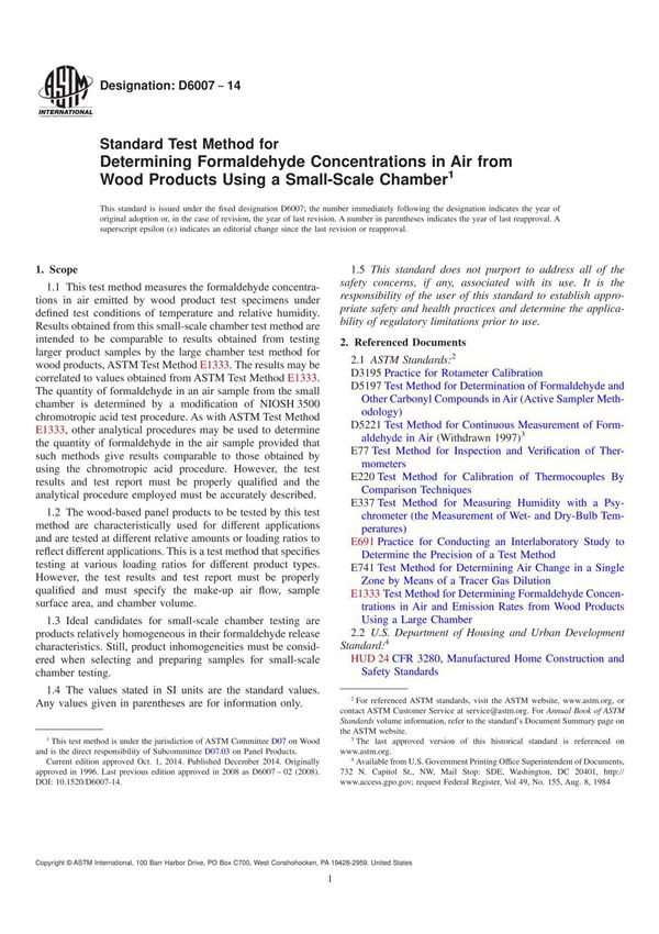 (高清正版) ASTM D6007-14 .
