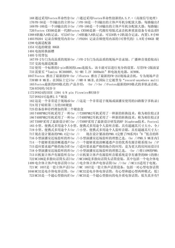 通过采用FOSTEX革命性创新的ASP (高级信号处理)技术D