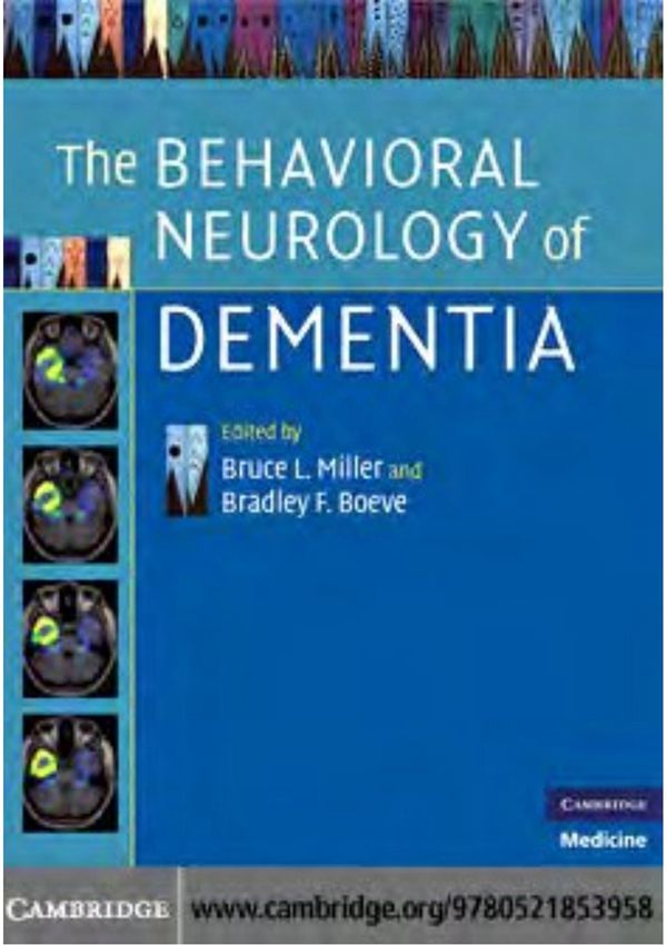 Miller and BoeveThe Behavioral Neurology of Dementia 1e 2009