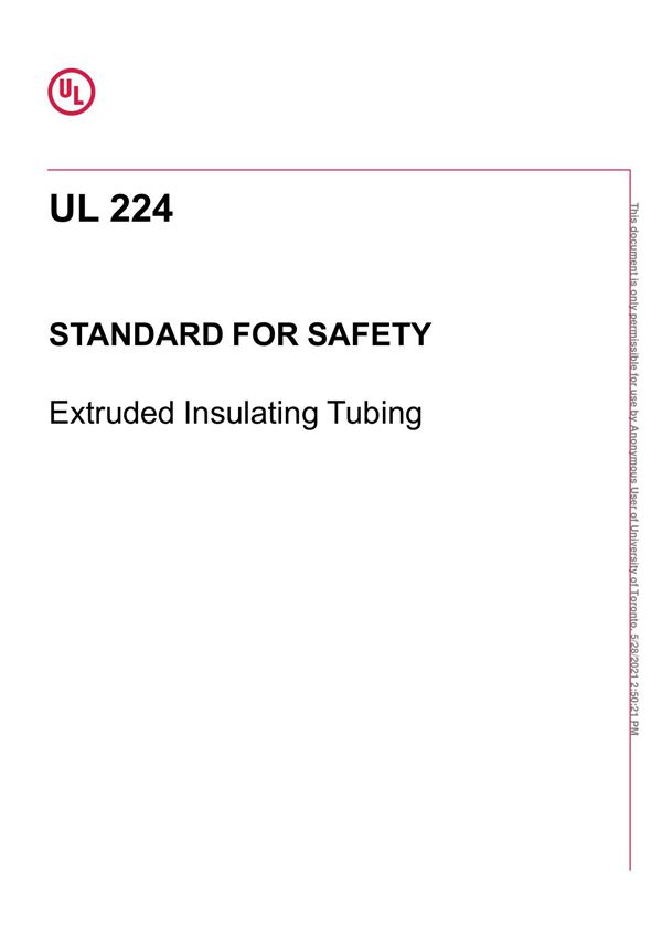 UL 224-2021