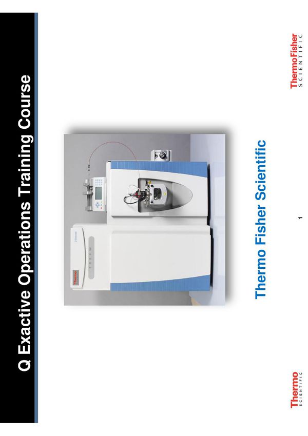 Q Exactive培训教程20150902