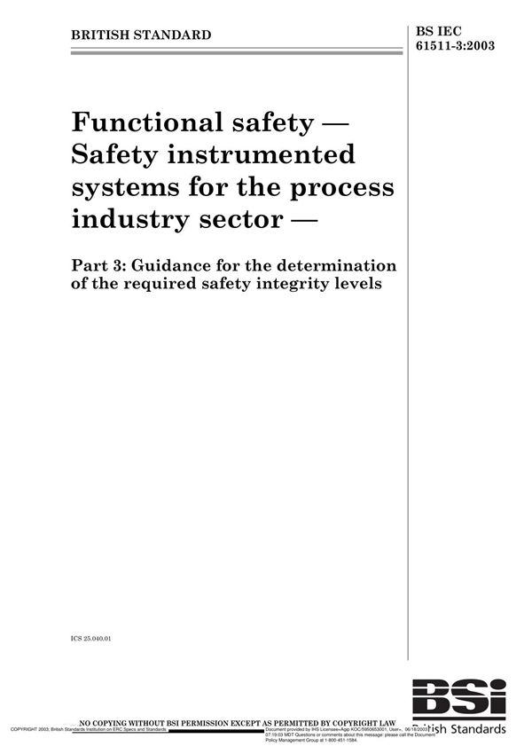 IEC61511-3