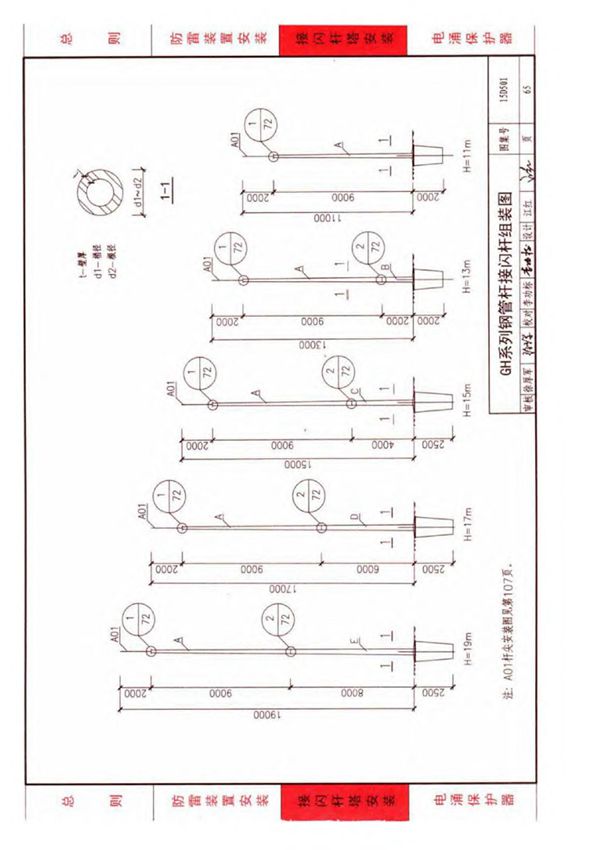 国标图集15版D500-D502防雷与接地(上册)-建筑标准设计图集电子版 2
