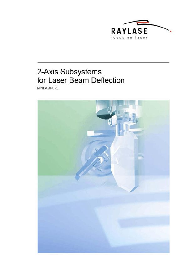 瑞雷激光振镜说明书