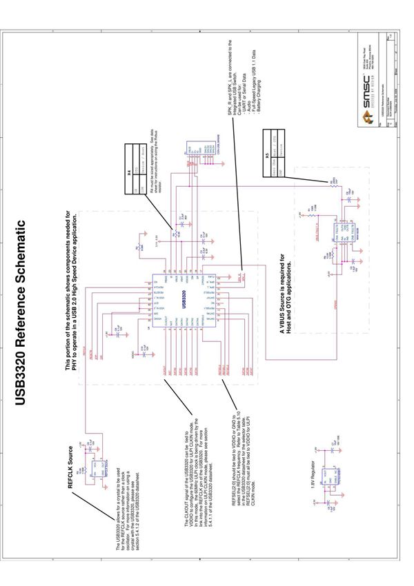 USB3320 Reference Schematic