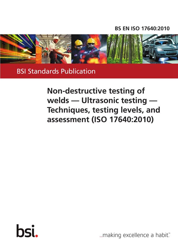 BS EN ISO 17640-2010 British Standard European Standard英国标准欧盟标准国际标准Part 1