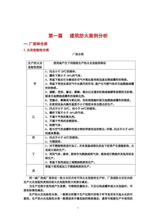 2015消防-案例分析-考点精编