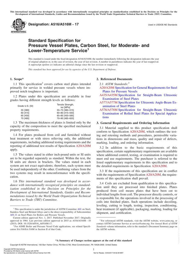 ASTM A516-2017