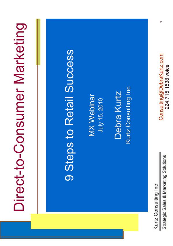 Direct-to-Consumer Marketing