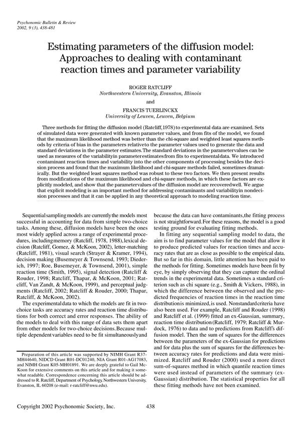 Psychonomic Bulletin & Review