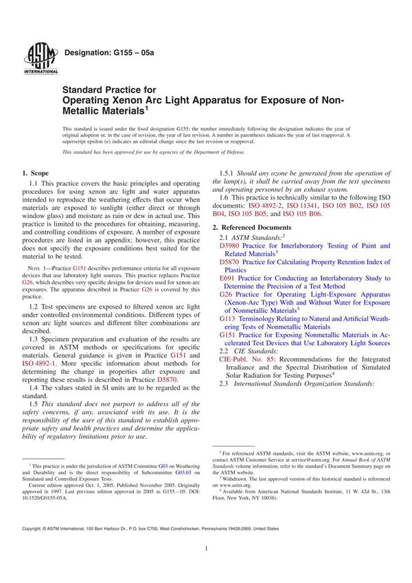 ASTM G155