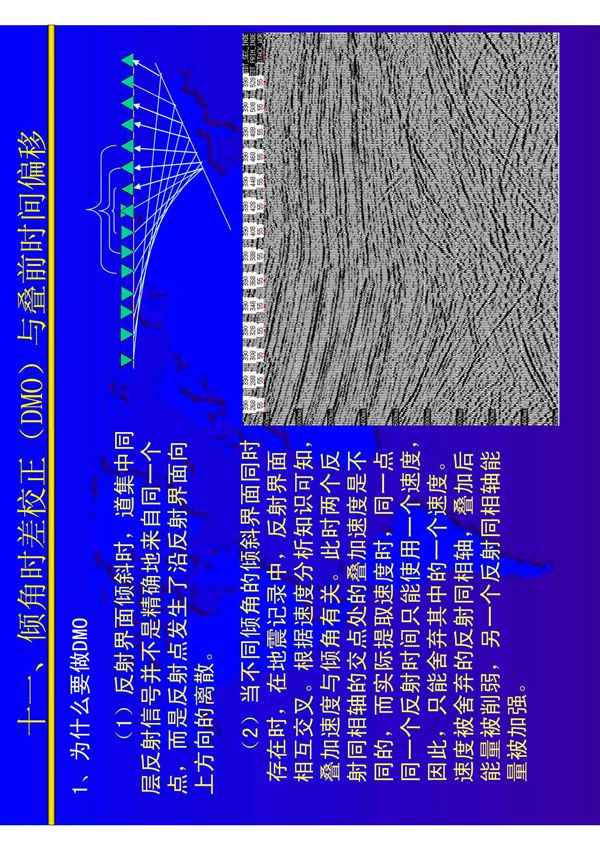 地震资料处理之十一 DMO与PSTM