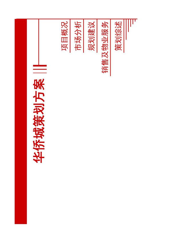 2007年威海华侨城策划方案