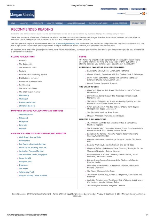 morgan stanley careers