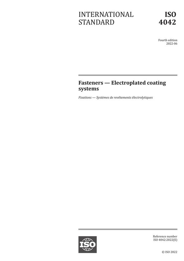 ISO 4042-2022