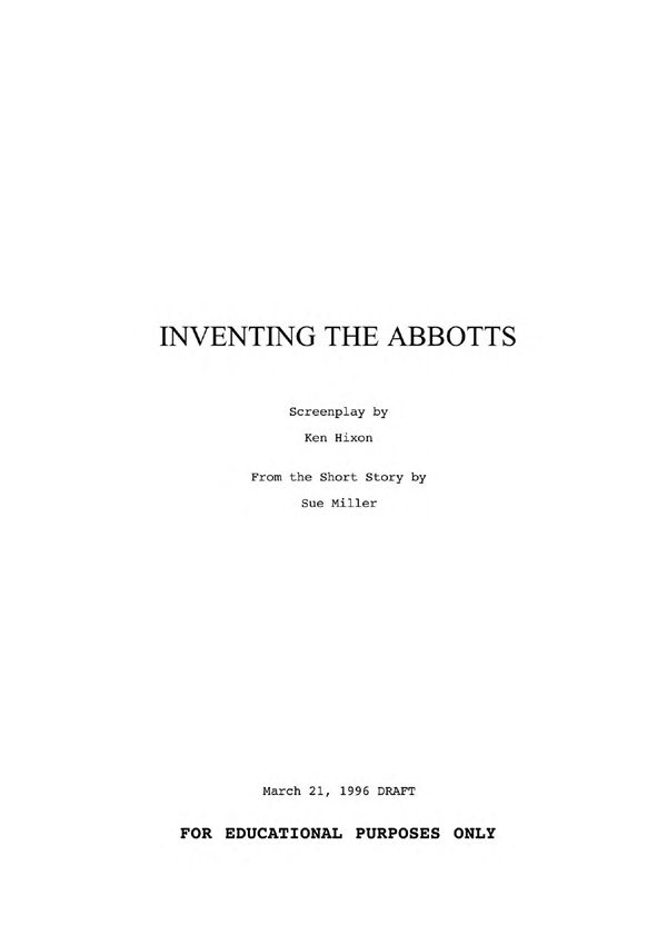 inventing the abbotts