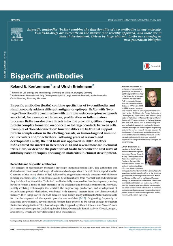 Bispecific antibodies