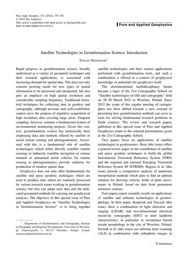 pure and applied geophysics