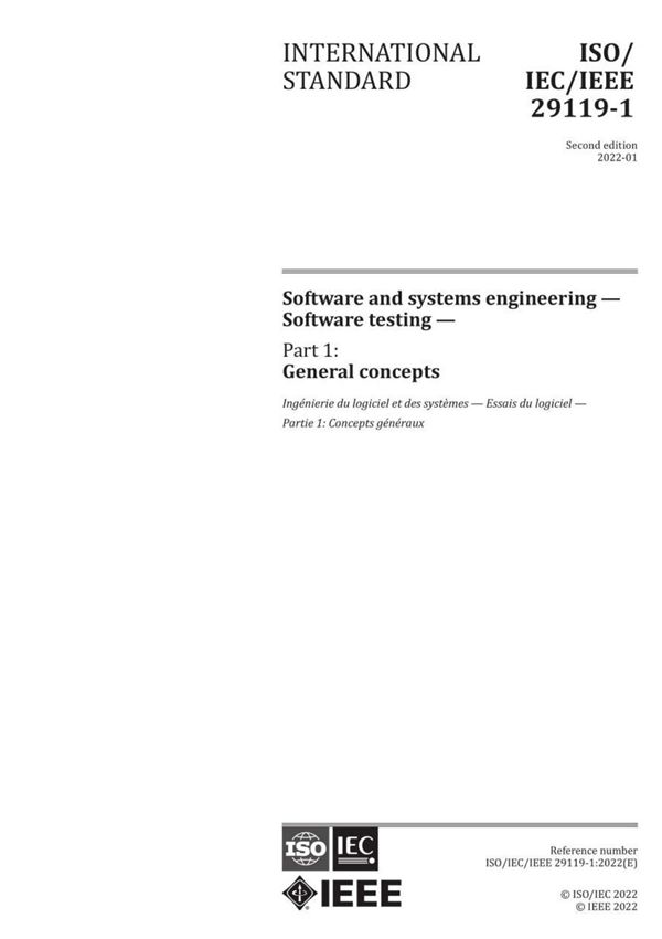 IEEE ISO IEC 29119-1-2021