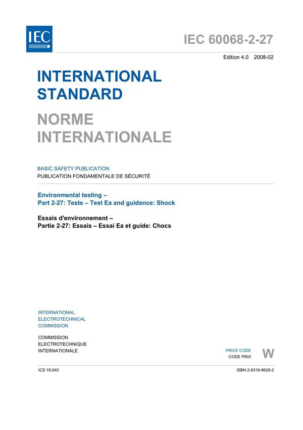 IEC60068-2-27 2008