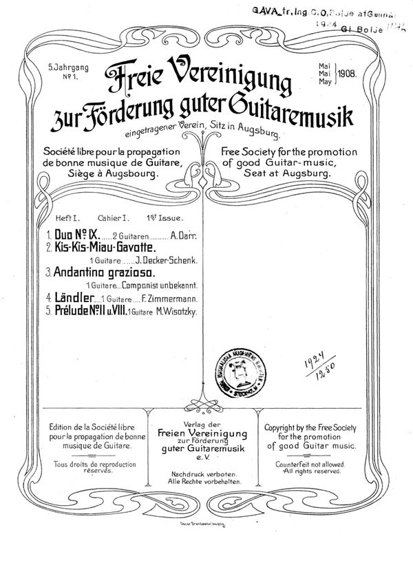 俄文古典吉他谱集