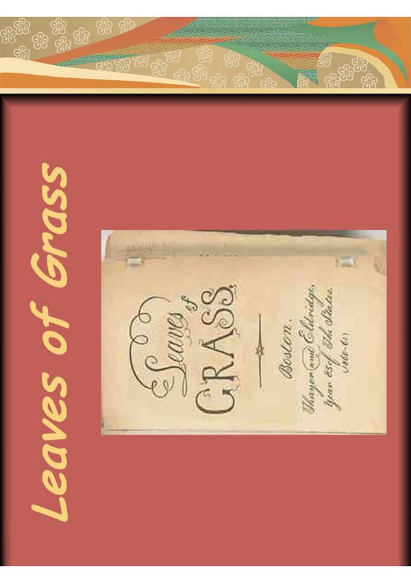 Leaves of Grass 草叶集 英文PDF