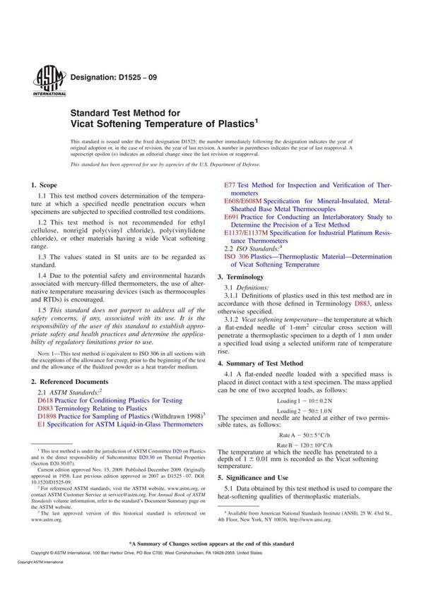 ASTM D1525