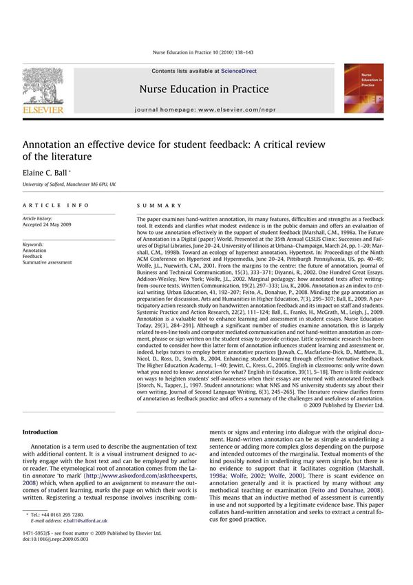 nurse education in practice