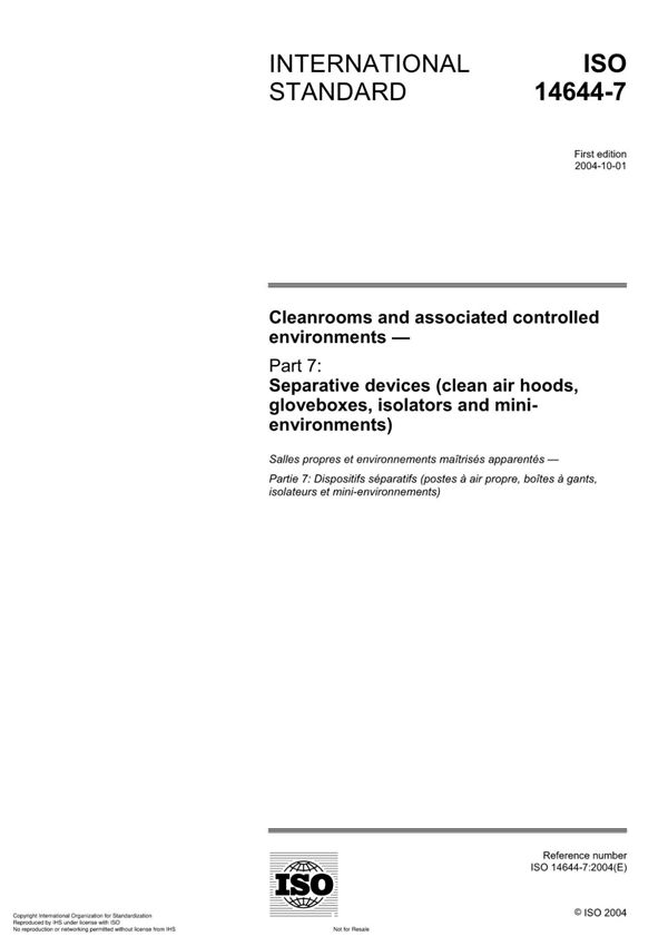 ISO 14644-7-2004 (高清版)