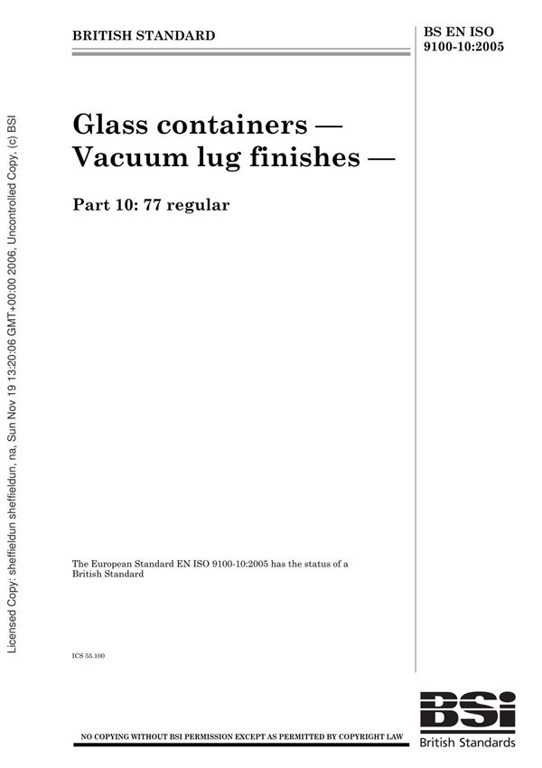 BS EN ISO 9100-10-2005