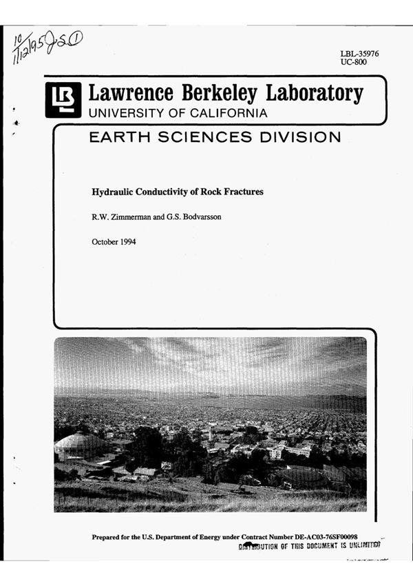 hydraulic conductivity of rock fractures  (9.48mb)