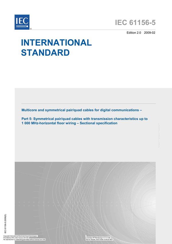 IEC-61156-5-2009