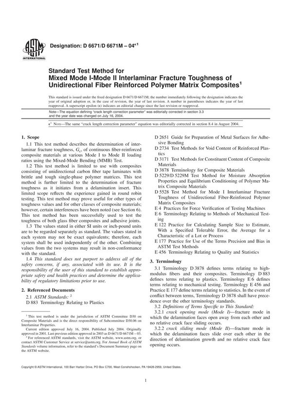 ASTM D6671标准电子版 1