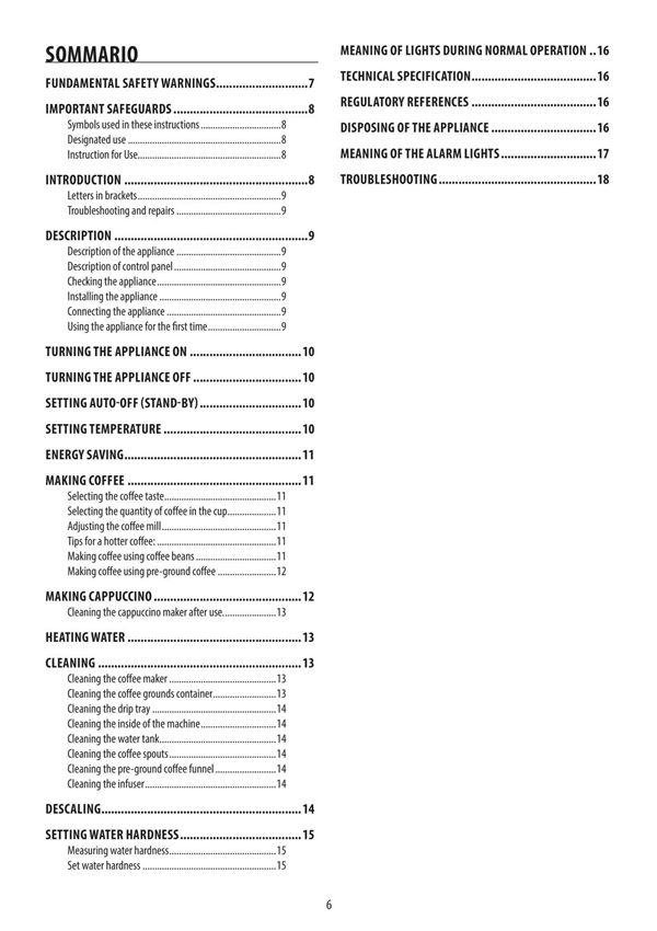 Delonghi德龙ESAM04.110.S Magnifica全自动咖啡机说明书
