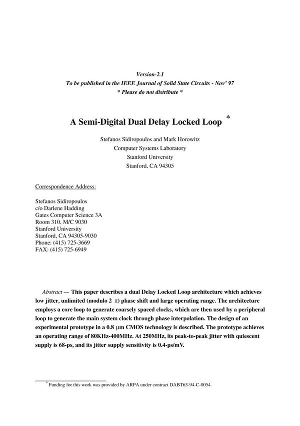 Correspondence Address