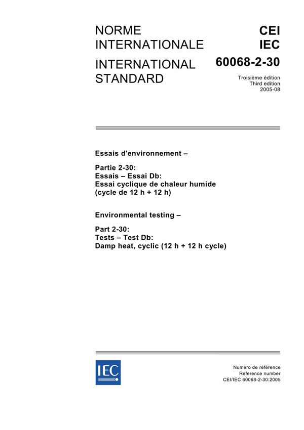 IEC 60068-2-30-2005