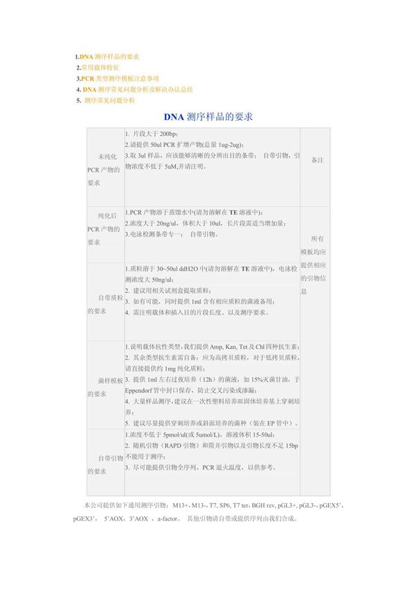 生工测序技术说明