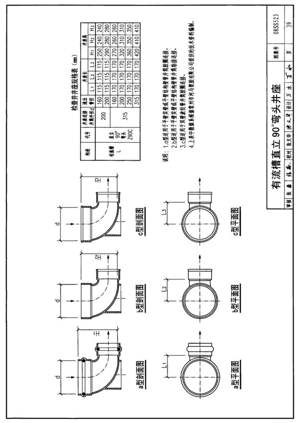 国标图集08SS523建筑小区塑料排水检查井-建筑标准设计图集电子版 2