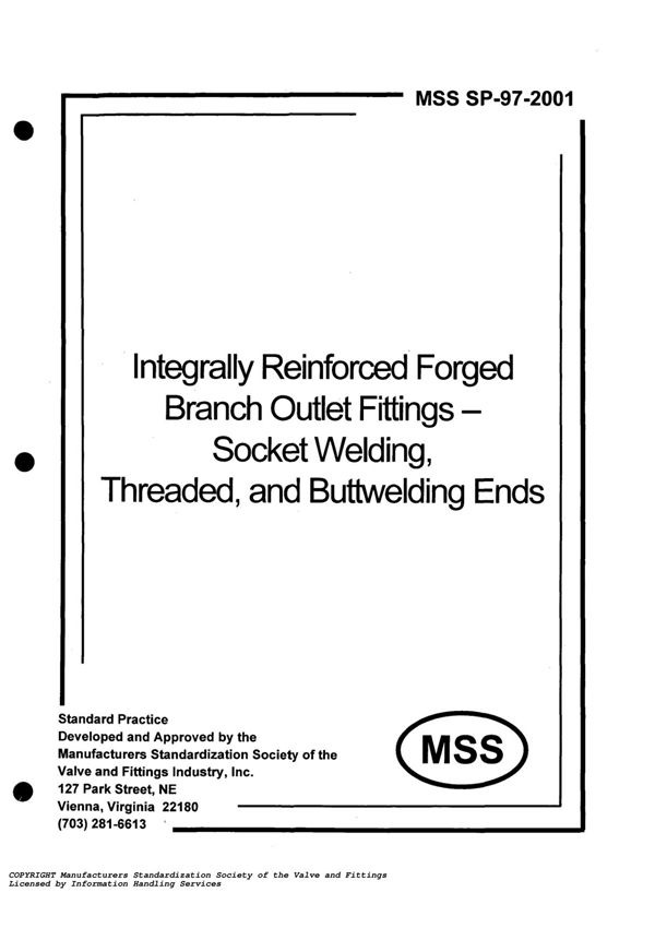 ASME MSS SP-97