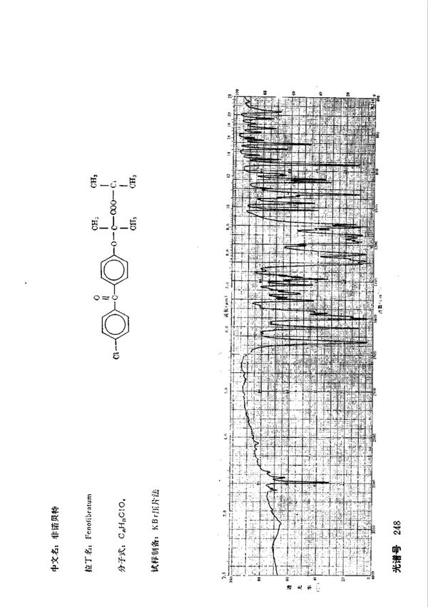药品红外光谱集 第一卷-261