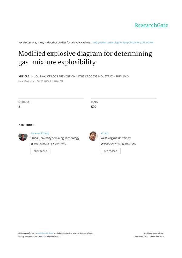 Journal of Loss Prevention in the Process Industries