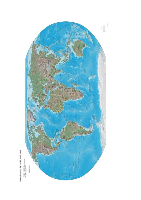 世界地图(英文版)