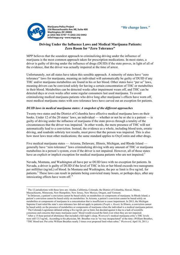 zero room for zero tolerance