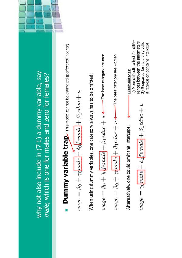 5.4虚拟变量陷阱